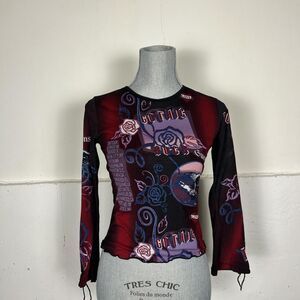 INSANE Y2K Vintage Guess Euro J Fashion style top